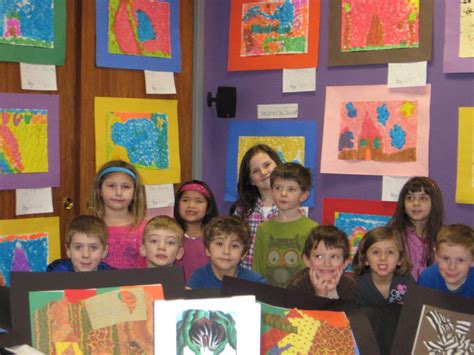 Kindergarten Art Show Held At Synagogue Bridgewater Nj Patch