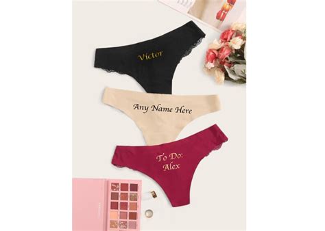 Sexy Personalized Surprise Lingerie For Valentines Day Etsy Ireland