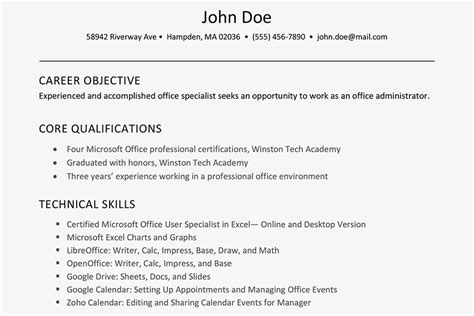 Office manager resume sample will help you write your own resume with a job winning office manager resume objective, skills and experience section. How to List Office Software Skills on a Résumé