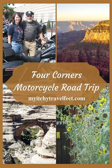 8 Day Four Corners Road Trip Itinerary On A Motorcycle Motorcycle