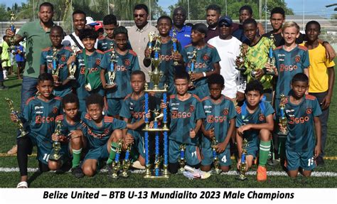 Royal Fusion Girls And Belize United Boys Are Btb U 13 Mundialito 2023