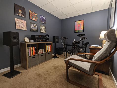 My Updated Basement Listening Space Audiophile
