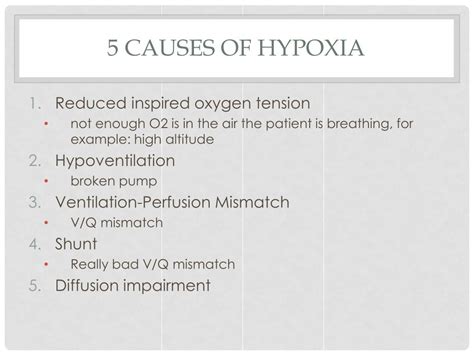 Ppt Hypoxia The Basics Powerpoint Presentation Free Download Id 2318648