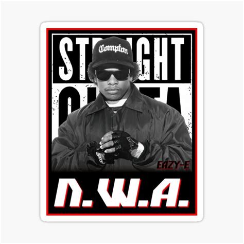 Legend Eazy E Nwa Sticker For Sale By Rapfantasy Redbubble