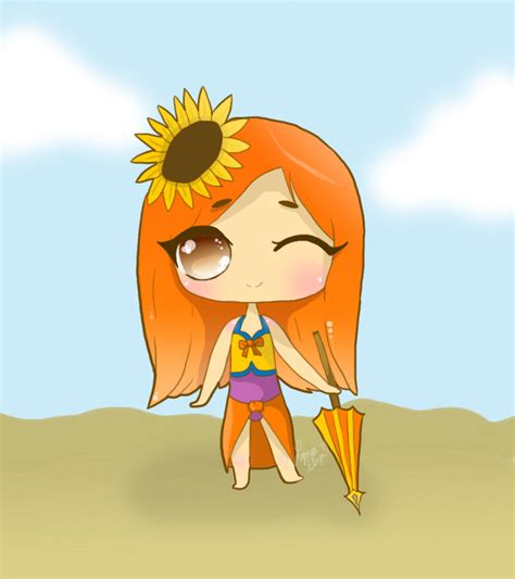 Pool Party Leona By Momousui On Deviantart