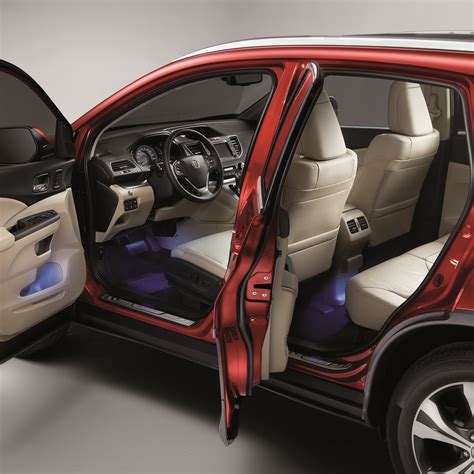 We have 2 honda crv 2012 manuals available for free pdf download: 2012 Honda CR-V with blue interior lighting | Honda, Honda crv