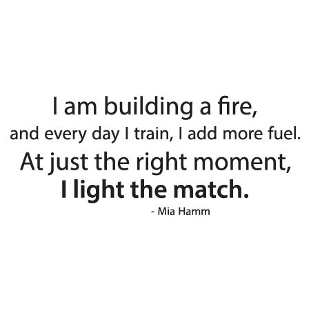 Enjoy reading and share 48 famous quotes about build a fire with everyone. I Am Building A Fire Wall Quotes™ Decal | WallQuotes.com