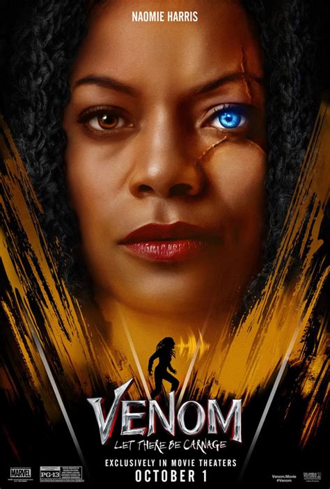 Naomie Harris Venom Let There Be Carnage Poster And Trailer