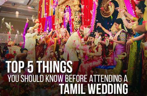 Top 5 Things You Should Know Before Attending A Tamil Wedding