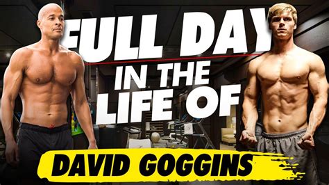 I Ate And Trained Like David Goggins For A Day Youtube