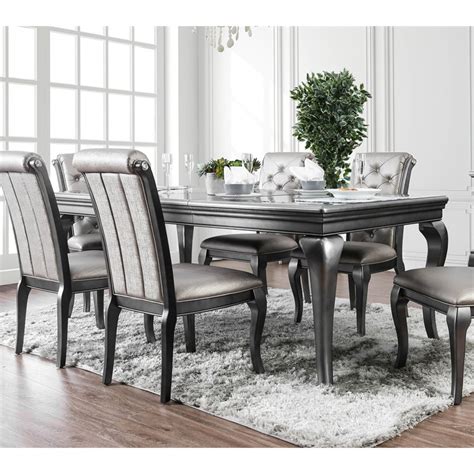 Increase your dining space with an extendable dining table. Furniture of America Bethlehem Transitional Wood ...