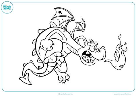 29 Dibujos De Dragones Para Colorear Dibujos Para Imprimir Gratis