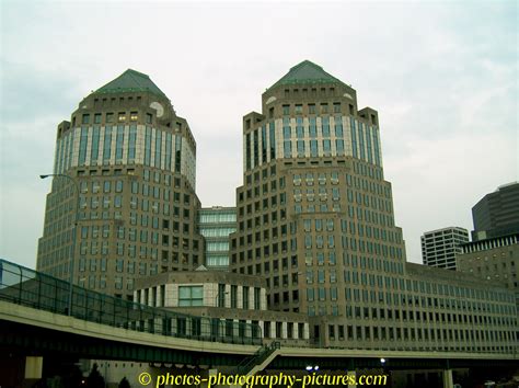 Downtown Cincinnati Ohio Those Two Tower Or Lighthouse Buildings