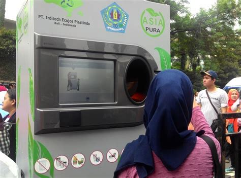 Cara menggunakan mesin edc bagi pembeli. Cara baru buang sampah dengan mesin ATM