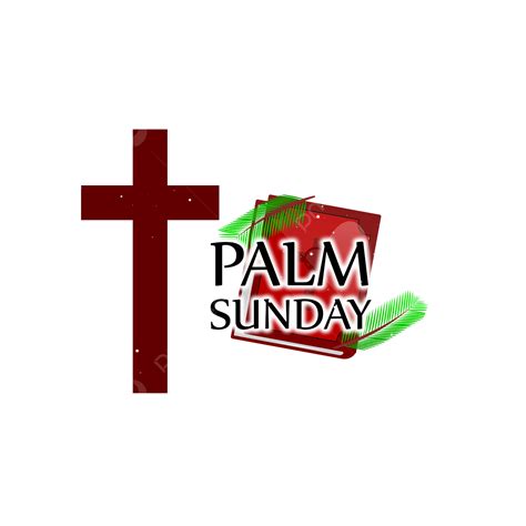 Palm Sunday Religious Clipart Transparent Background Palm Sunday