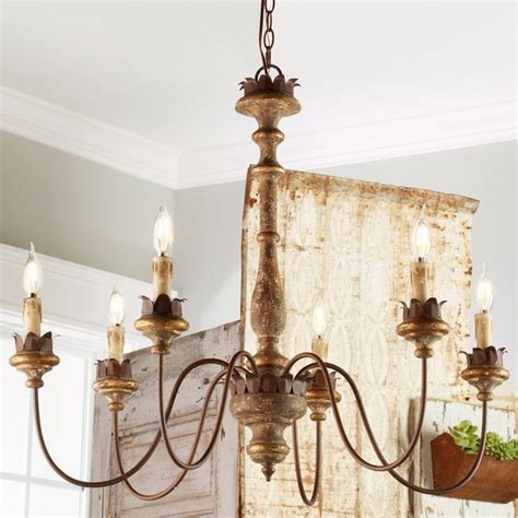 Weathered Cottage Chandelier Country Chandelier French Country