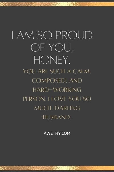 I Am Proud Of My Husband Quotes Awethy