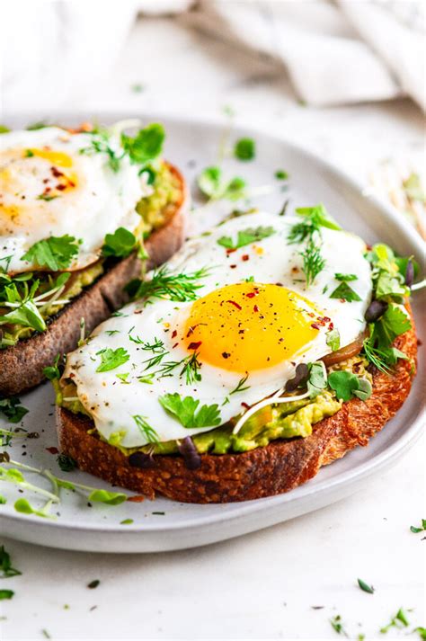 Avocado Egg Breakfast Toast Aberdeens Kitchen
