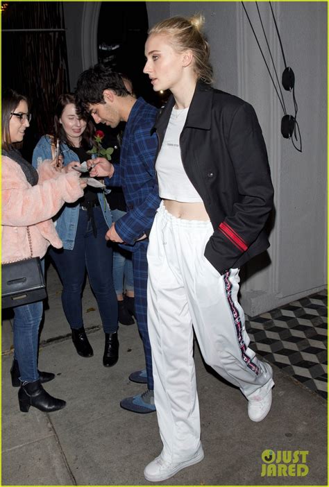 Photo The Jonas Brothers And Sophie Turner Step Out For Dinner At Craigs Photo
