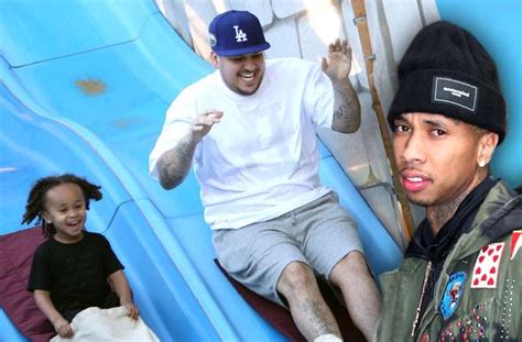 Whos Your Daddy Rob And Tyga At War Over Blac Chynas Son King Cairo