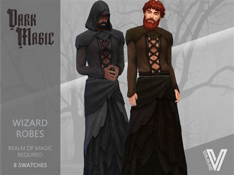 The Sims Resource Dark Magic Wizard Robes
