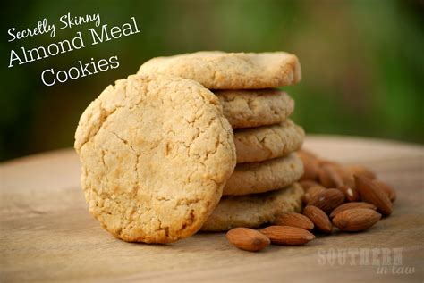 These healthy sugar cookies are also vegan, gluten free, oil free and can be made refined sugar free! Southern In Law: Recipe: Secretly Skinny Almond Meal Cookies