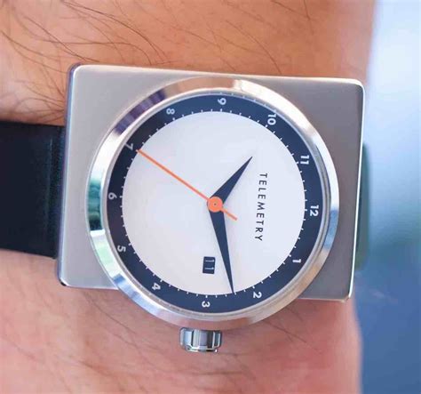 Telemetry Apollo Mission Inspired Wristwatch Has A Retro Futuristic
