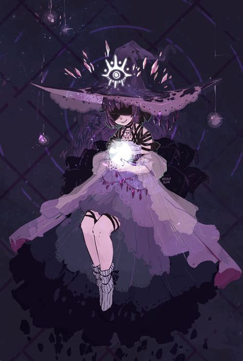 Purple Witch By Rikku Nyan On Deviantart Artofit