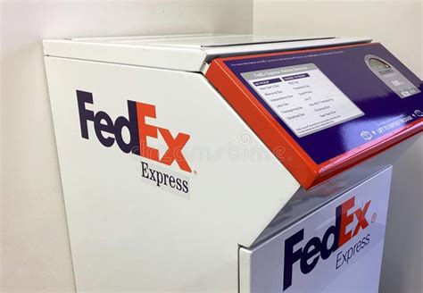 May i know how your case end up? FedEx Express Drop Box Self Service Editorial Photo ...