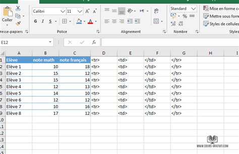 Tutorial How To Convert Excel Tables To Html Excel Tutorial