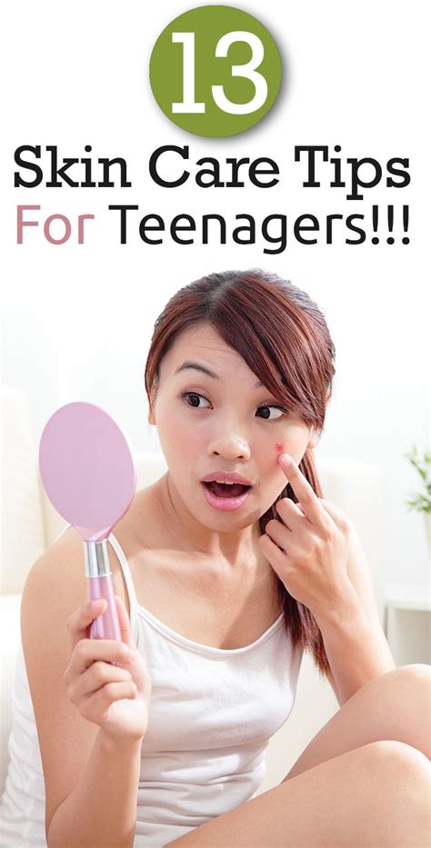 15 Essential Skin Care Tips For Teenagers Skin Care Advices Homemade