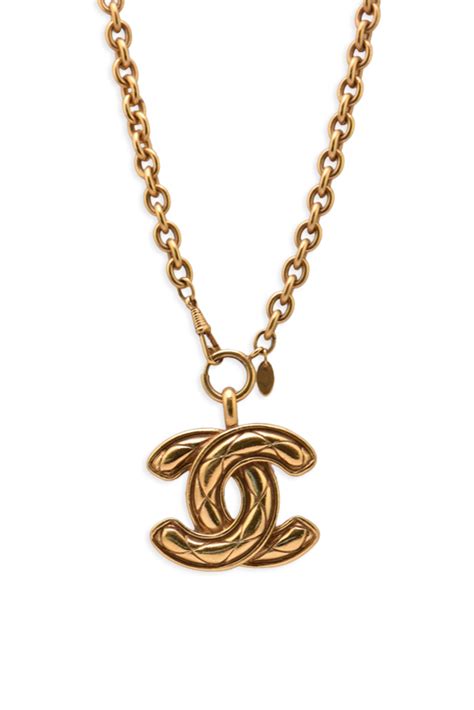 Store your jewellery in the original box or a fabric pouch to protect it and always lay it flat. Chanel Extra Large Vintage CC Logo Pendant Necklace on ...