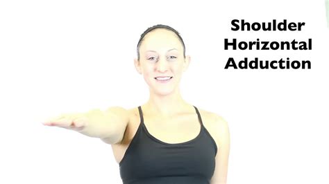 Shoulder Horizontal Abduction And Adduction