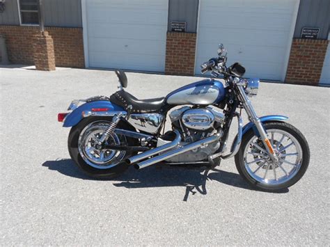 Price freshly polished and waxed. 2005 Harley-Davidson® XL883C Sportster® 883 Custom (Blue ...