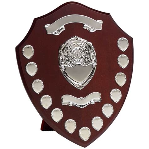 Engraved Triumph Silver Annual Shield Trophies 5 30 Shield