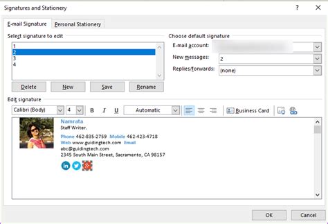 Add a signature in outlook for windows. How to Add and Edit Signatures in Outlook Web, Desktop and ...