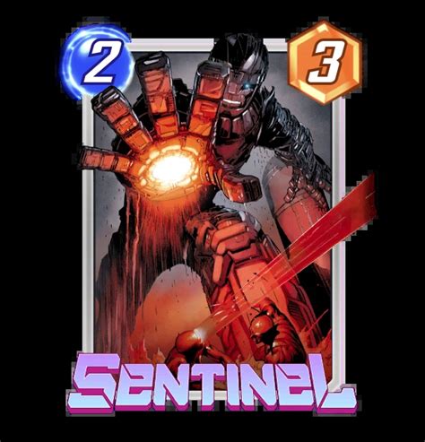 Sentinel Marvel Snap Card Database