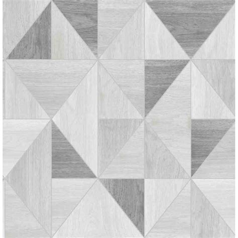 Fine Decor Apex Wood Grain Silver And Grey Wallpaper