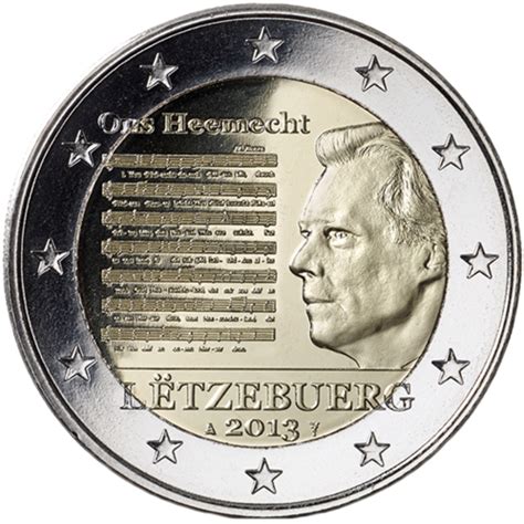 2 Euro Sondermünze Luxemburg 2013 Münze Romacoins