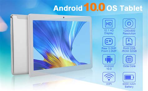 Android 10 Tablet 101 Inch Octa Core Processor 2gb Ram