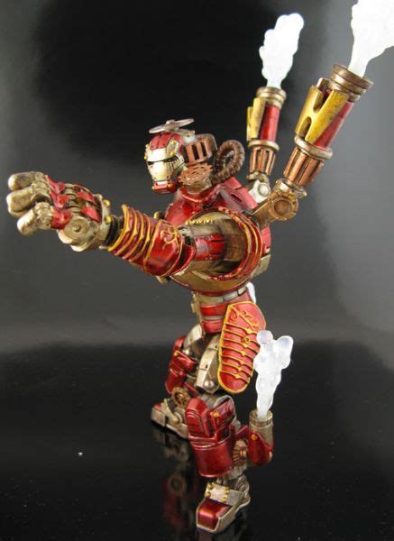 Steampunk Iron Man Marvel Legends Custom Action Figure