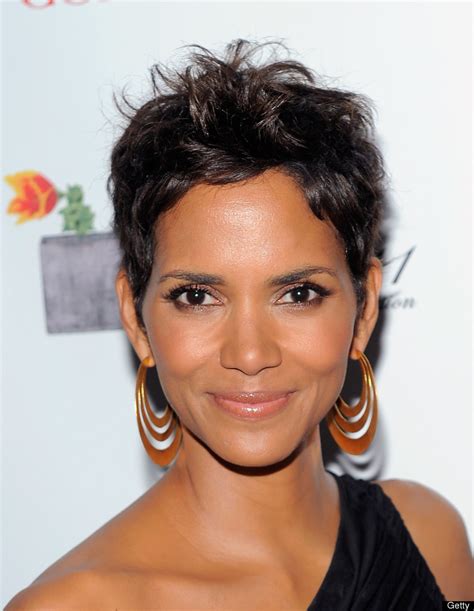 Halle Berry Talks Signature Short Hairstyle And Hair
