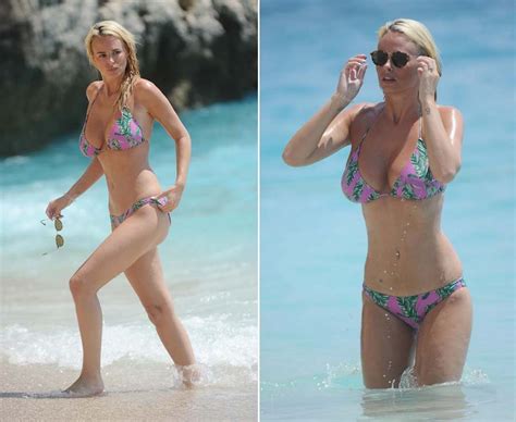 Rhian Sugden Shows Off Her Beach Body Daily Star
