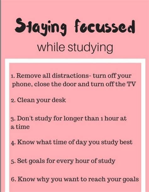 How To Focus On Studies