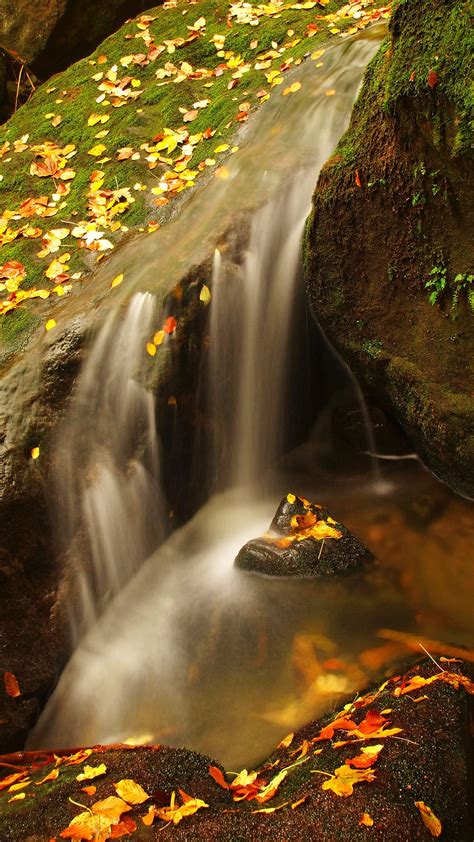 Autumn Waterfall Wallpaper 57 Images