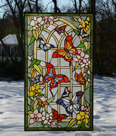 Tiffany Style Stained Glass Window Panel Ideas On Foter