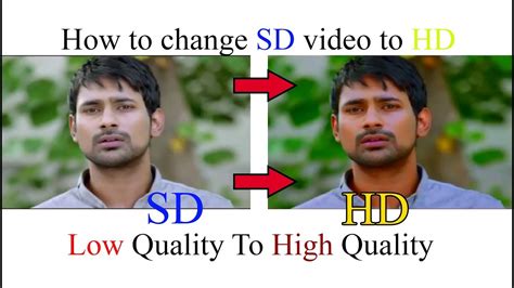 How To Change Video Quality Low To High Sd To Hd Youtube