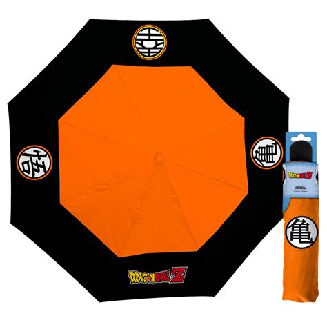 Explore awesome anime ink designs and inspiration in color and black and gray. Dragon Ball Z Goku Symbols Umbrella | Anime and Things