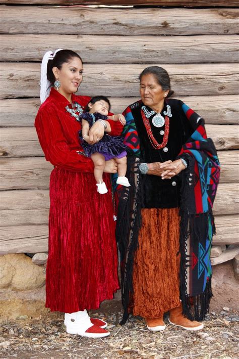 Three Generations Of Navajo Ladies
