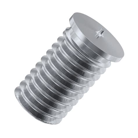 M6 X 16mm Threaded Weld Studs Iso 13918 18 8 304 Stainless Steel